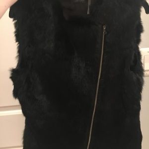 Love Token Genuine Rabbit Fur Vest